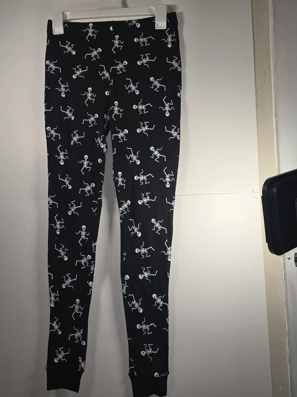 Kids Black Skeleton Pajama Set